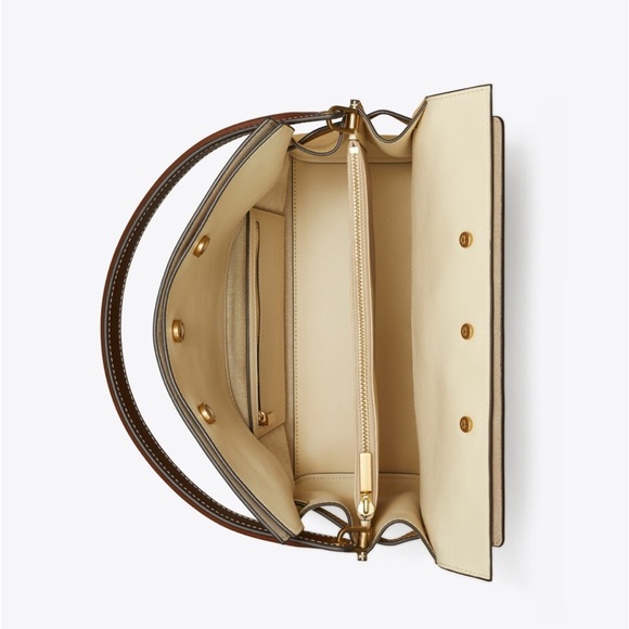 Tory Burch Large LEE RADZIWILL DOUBLE BAG - Picture 3 of 15